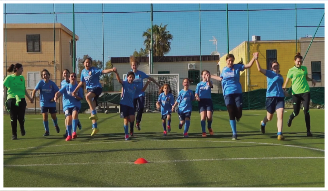 I ragazzi del Villabate in campo